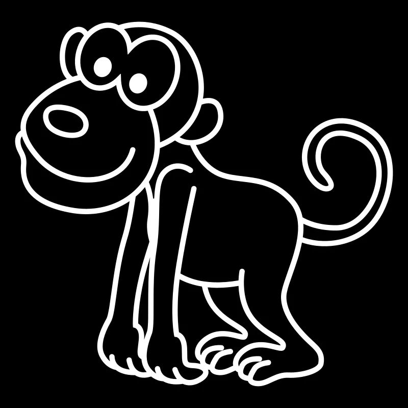 Affe Comic Tier