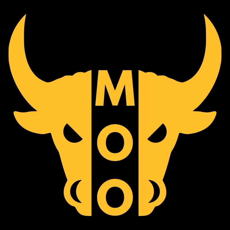 Moo (Hälfte Kopf Stier)