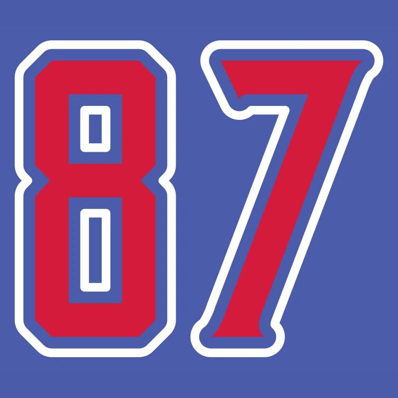87 Number Symbol