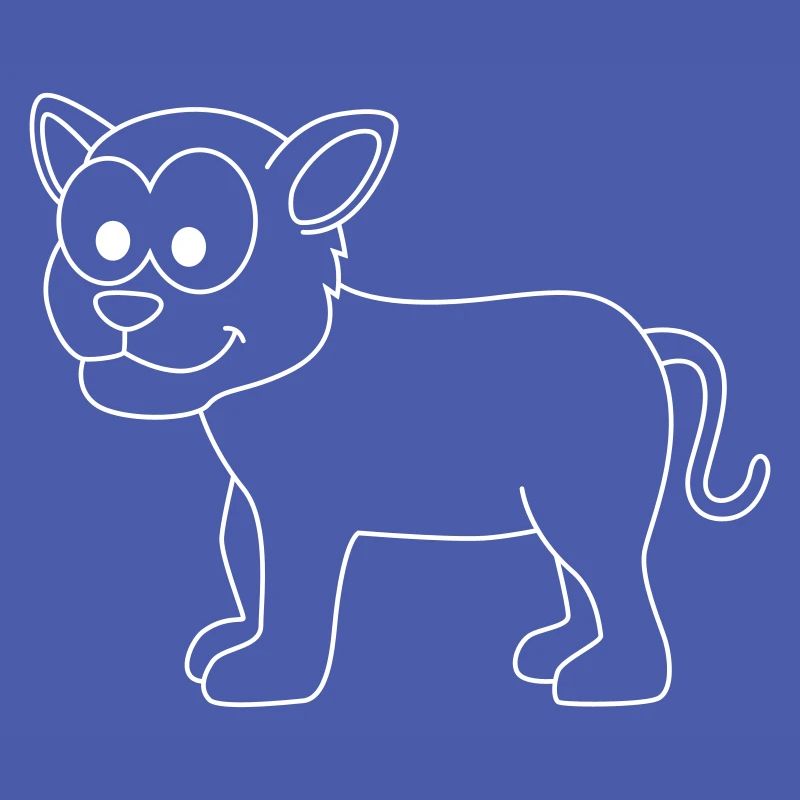 Panther Comic Animal
