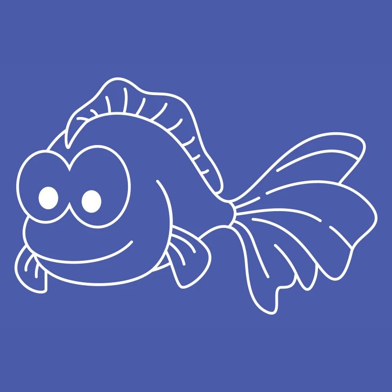 Goldfisch Comic Tier