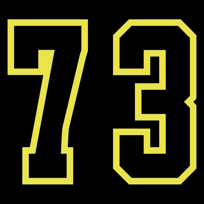 Maillot à 73 numéros