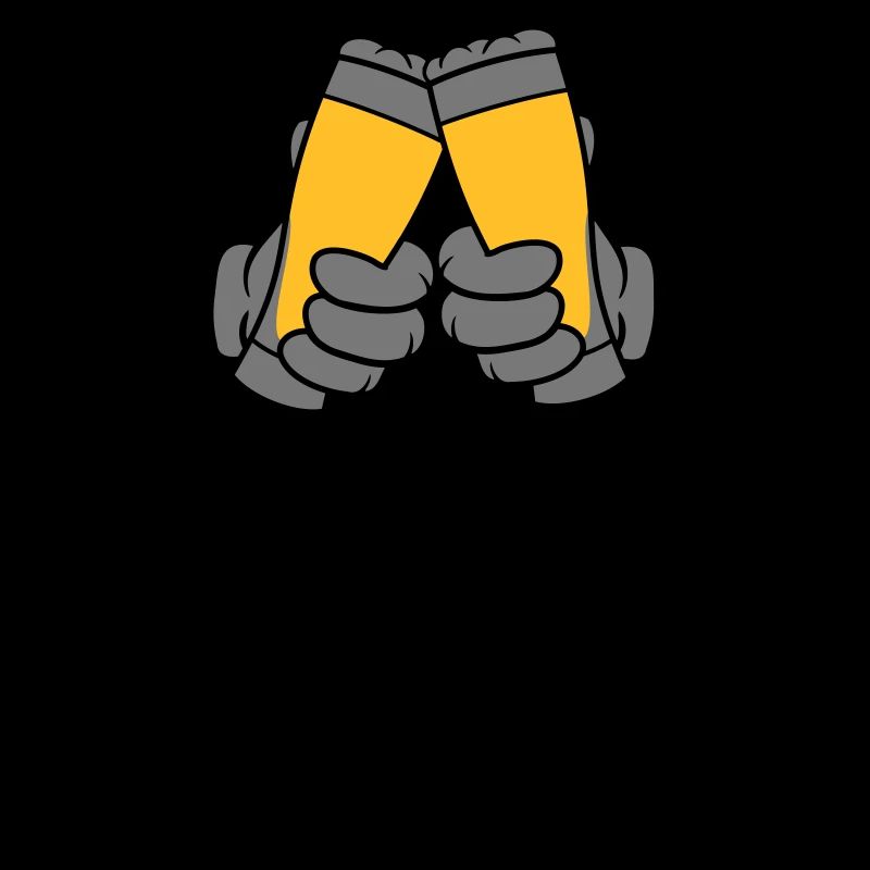 Drinking Team Bierglas anstoßen