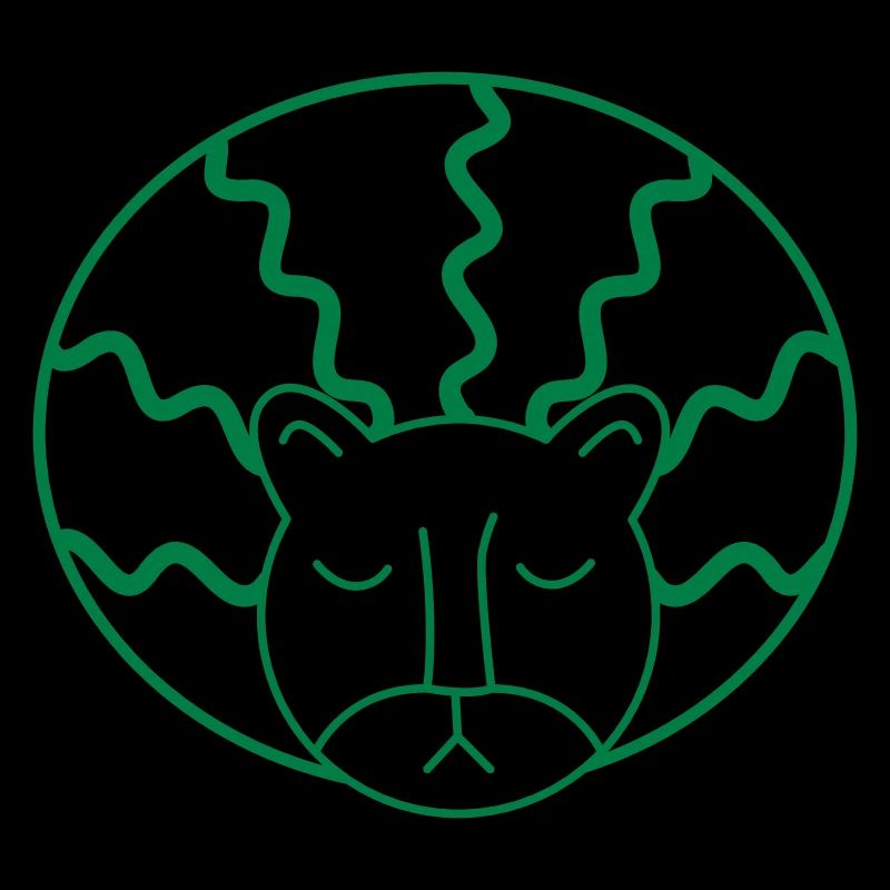 afro lion head