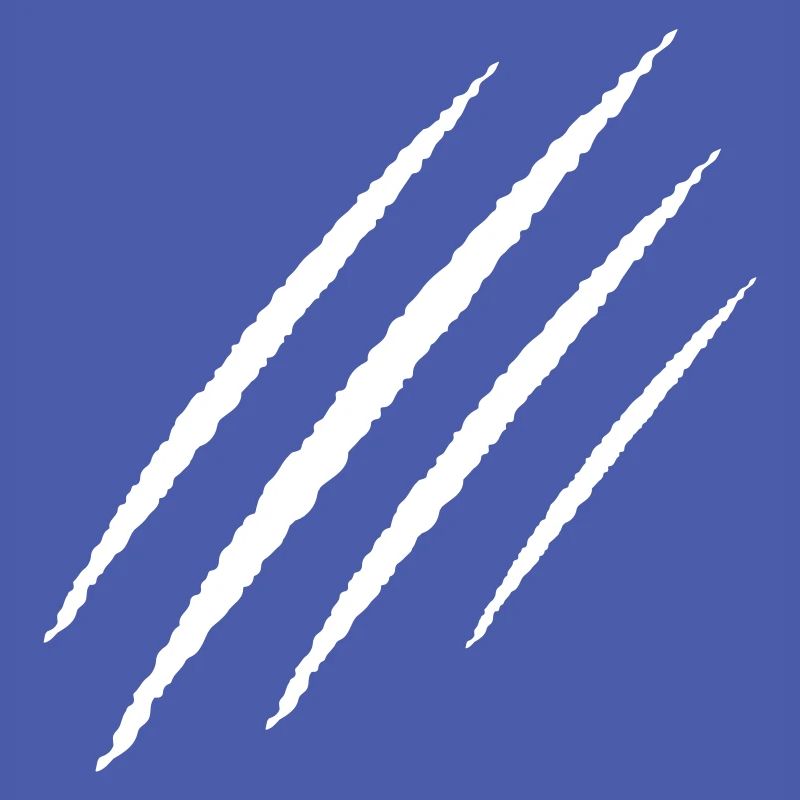 scratch claw wound icon