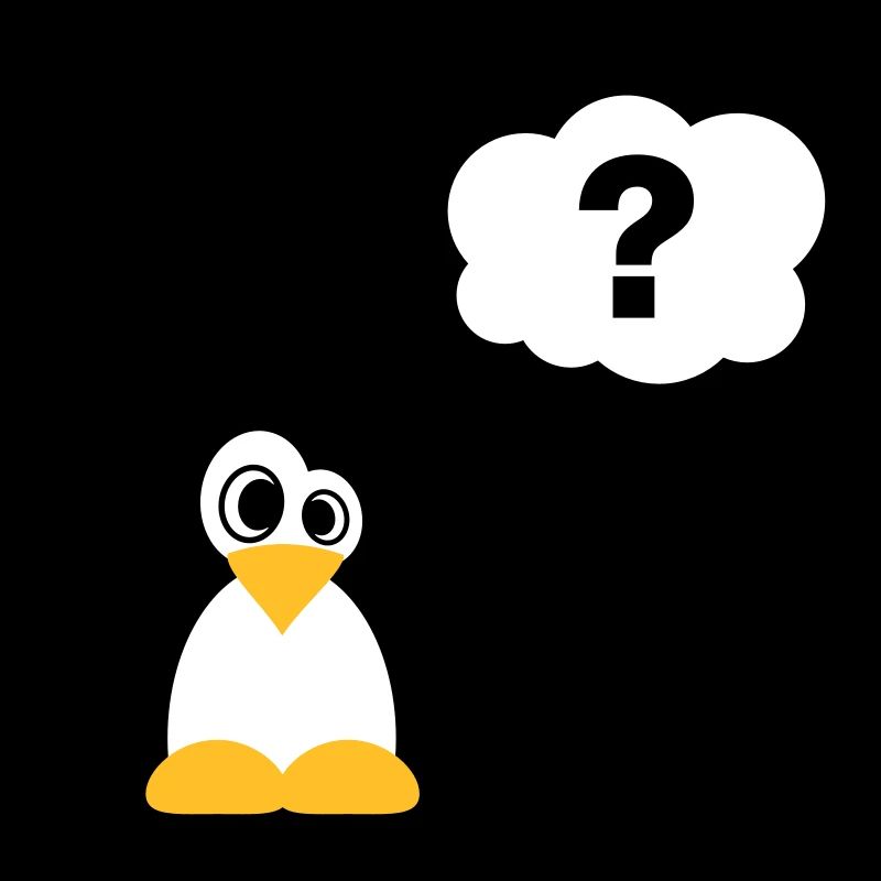 Pinguine Fragezeichen