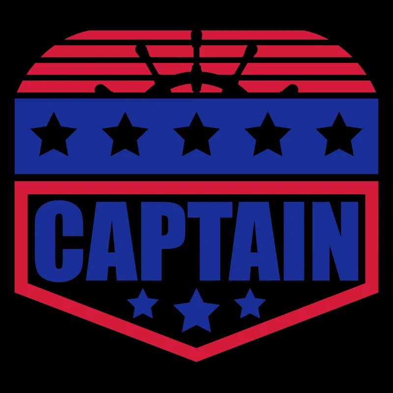 Captain Steuerrad Abzeichen Rang