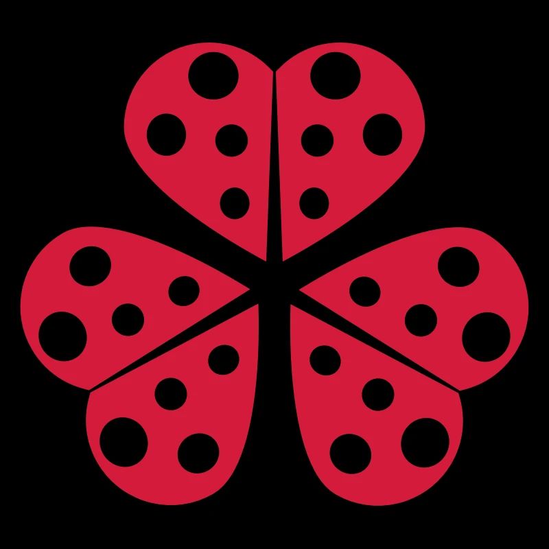 Half Little Ladybug Design