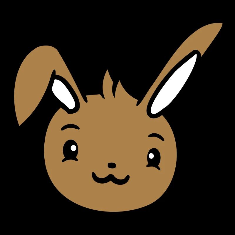 Lapin Lapin Semble mignon Heureux Friendly