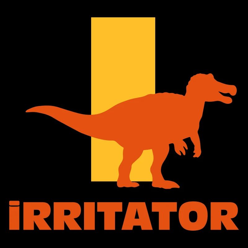 Dino Dinosaur Alphabet Name Letter I Vector