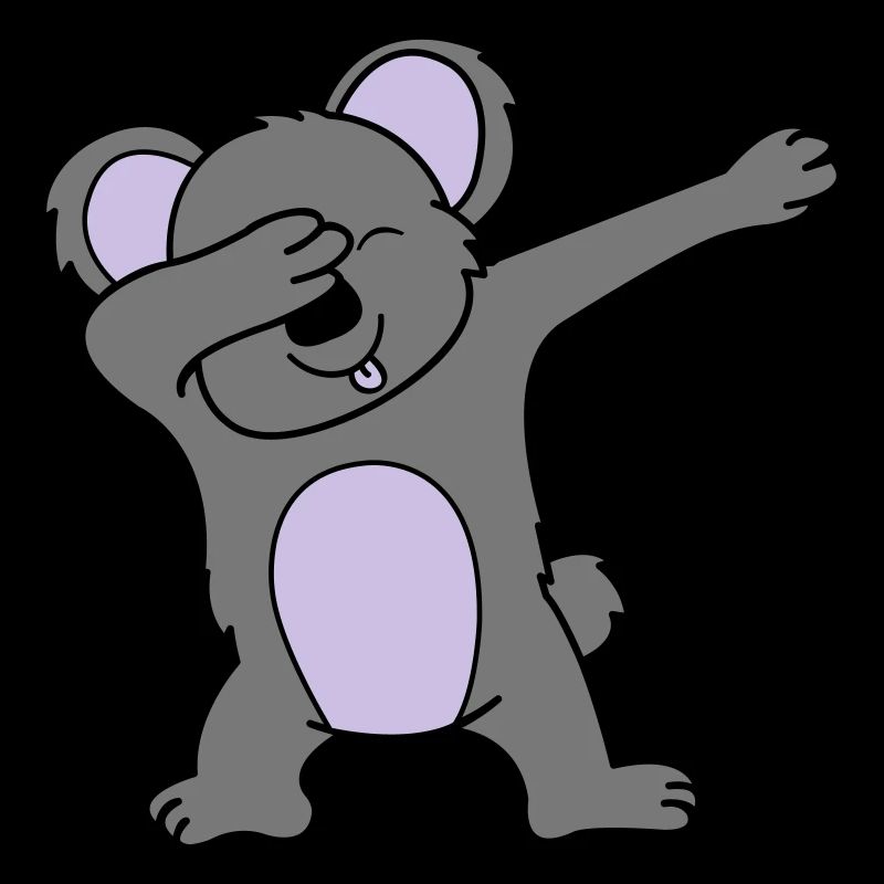 koala dabbing 02