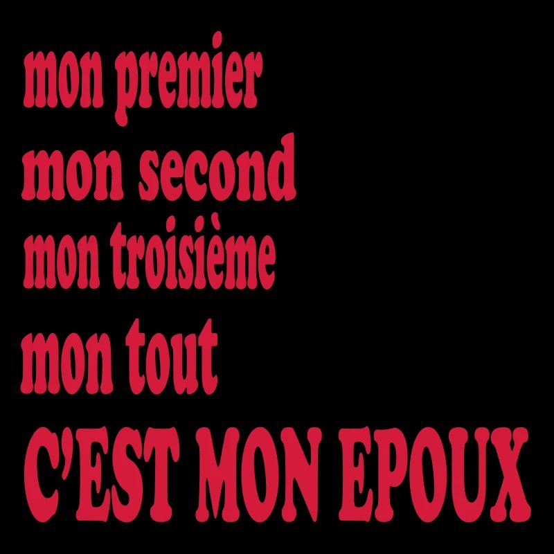 Mon EPOUX est beau