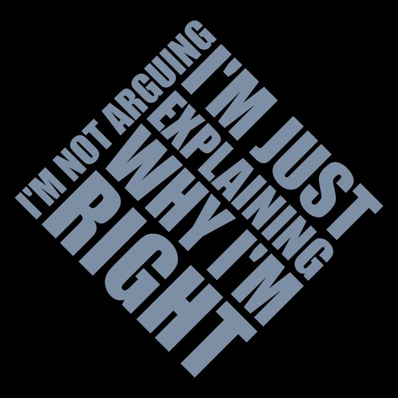 I m not arguing