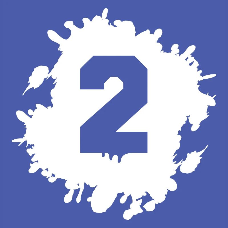 2 klecks