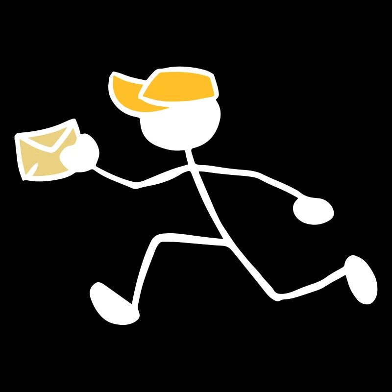 Postman Courier Letter Delivery Express Shipment