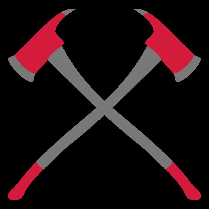 2 fire axes