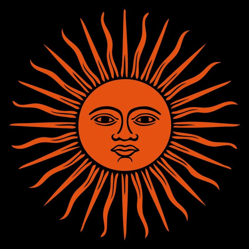 soleil argentine sol de Mayo argentin