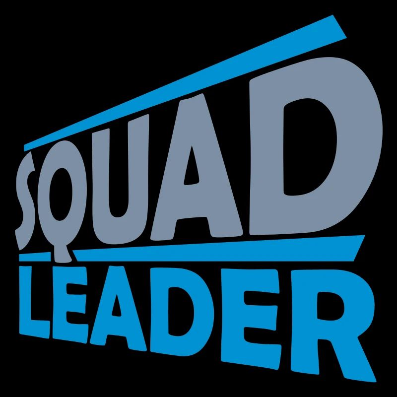 Chef de l’escouade du logo de conception