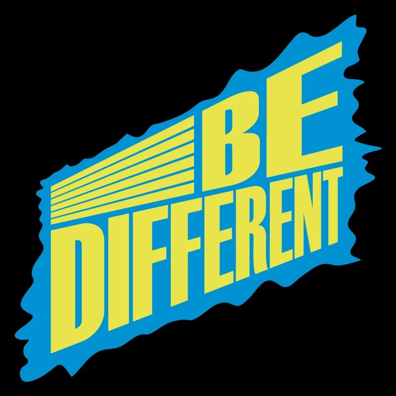 Soyez différent Logo Design