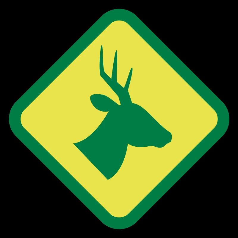Warning deer