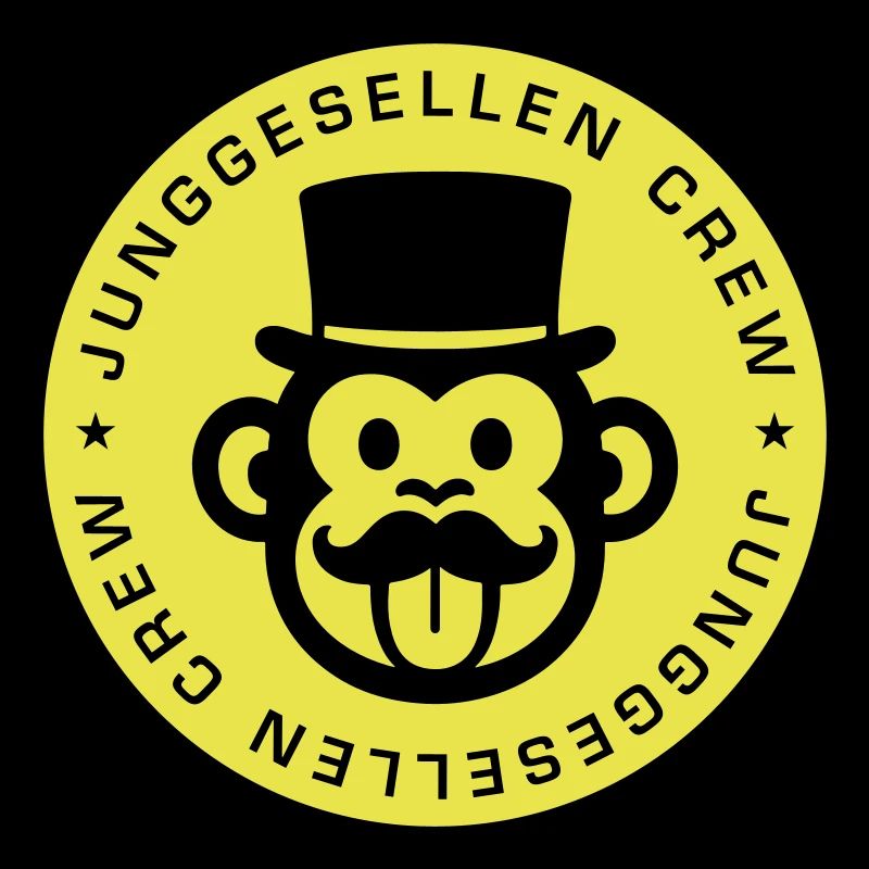 Junggesellen Crew Affe