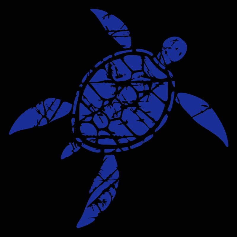 Turtle Pattern Cracks Scratches Vintage Retro