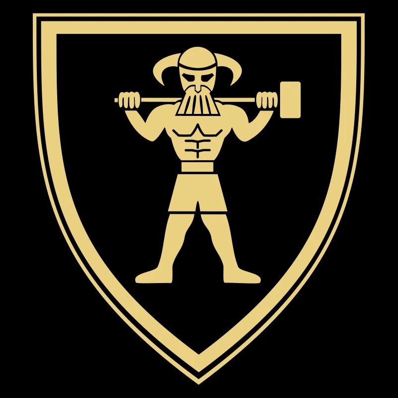 Viking sledgehammer training