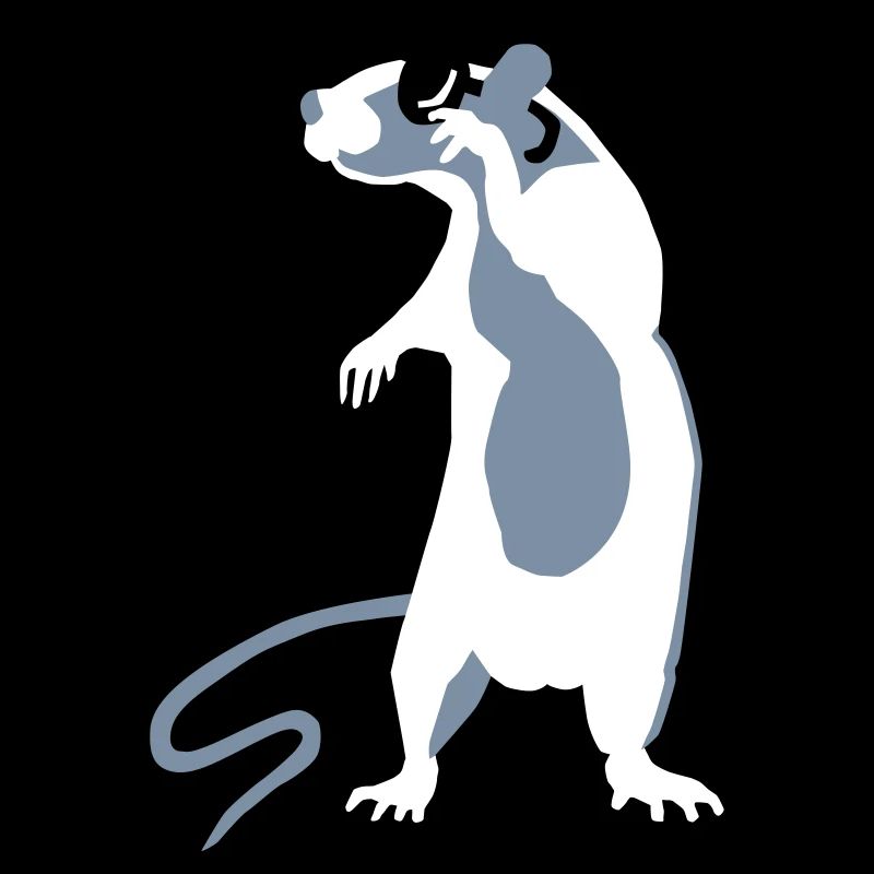 Ratte mit Sonnenbrille