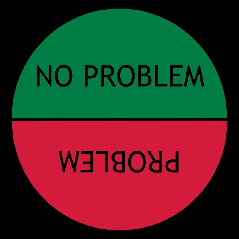Pas de problème vs Problème