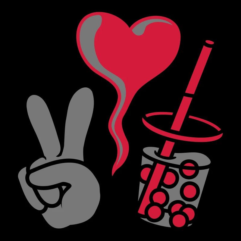 Peace Love Bubble Tea