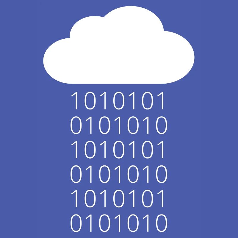 Cloud Data Rain Binary