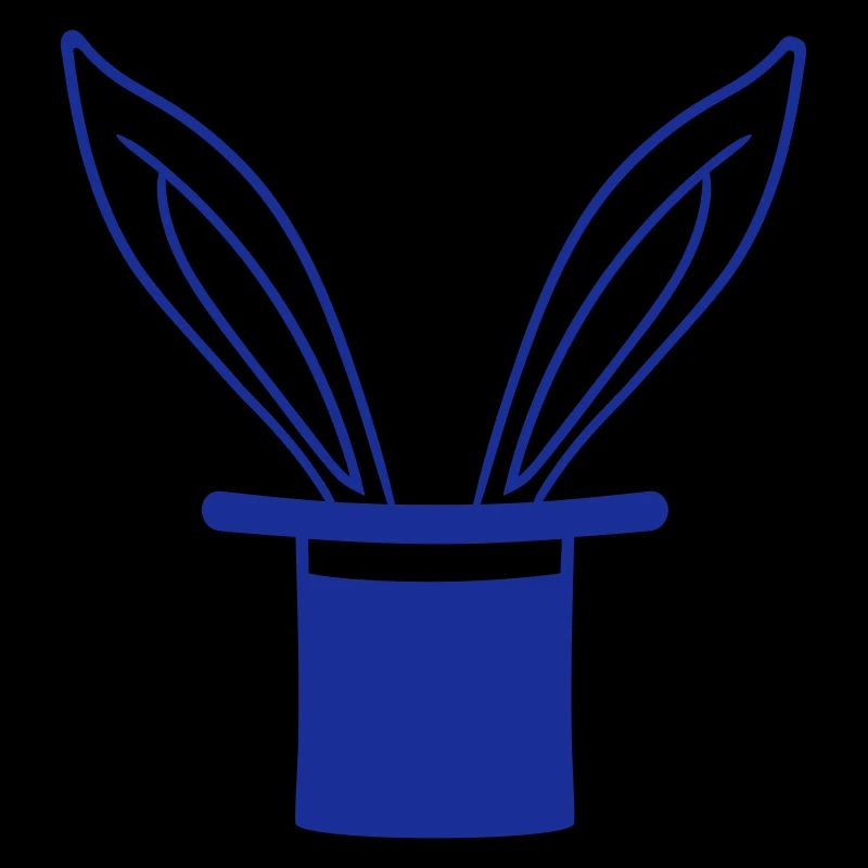 Lapin Chapeau Haut de forme Wizard Lapin Wizard Trick