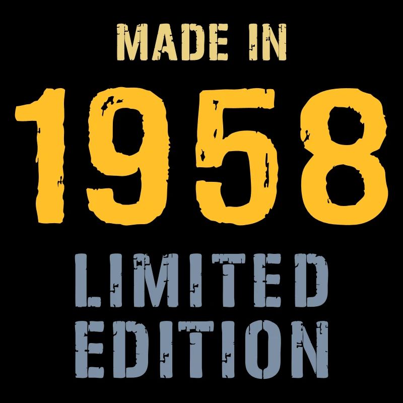 Hergestellt 1958 in limitierter Auflage