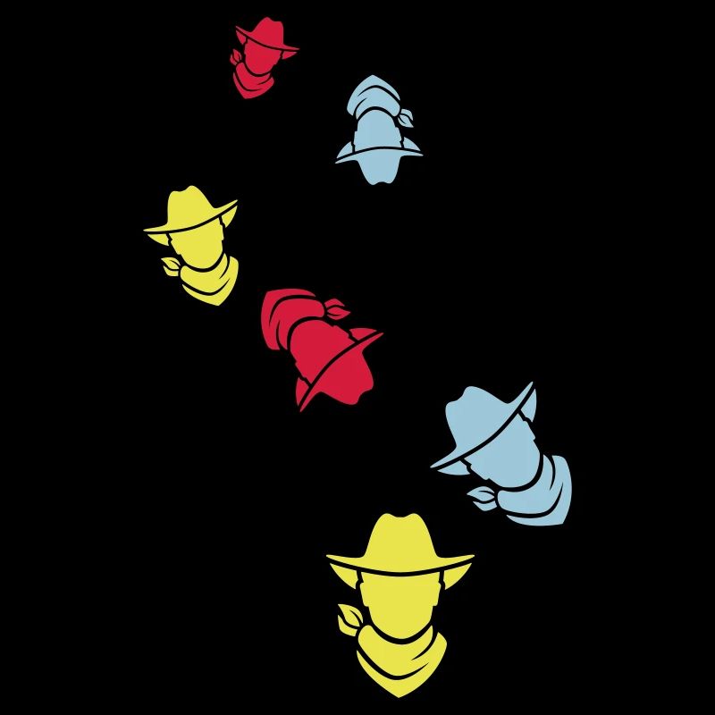 Cowboy western kopf