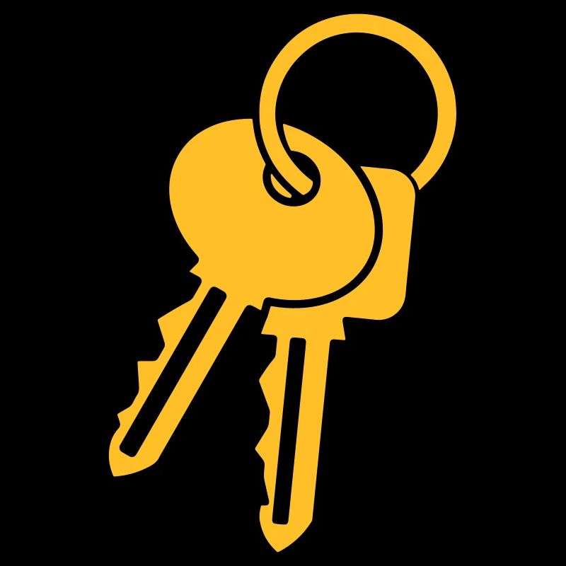Keychain - key - gift idea