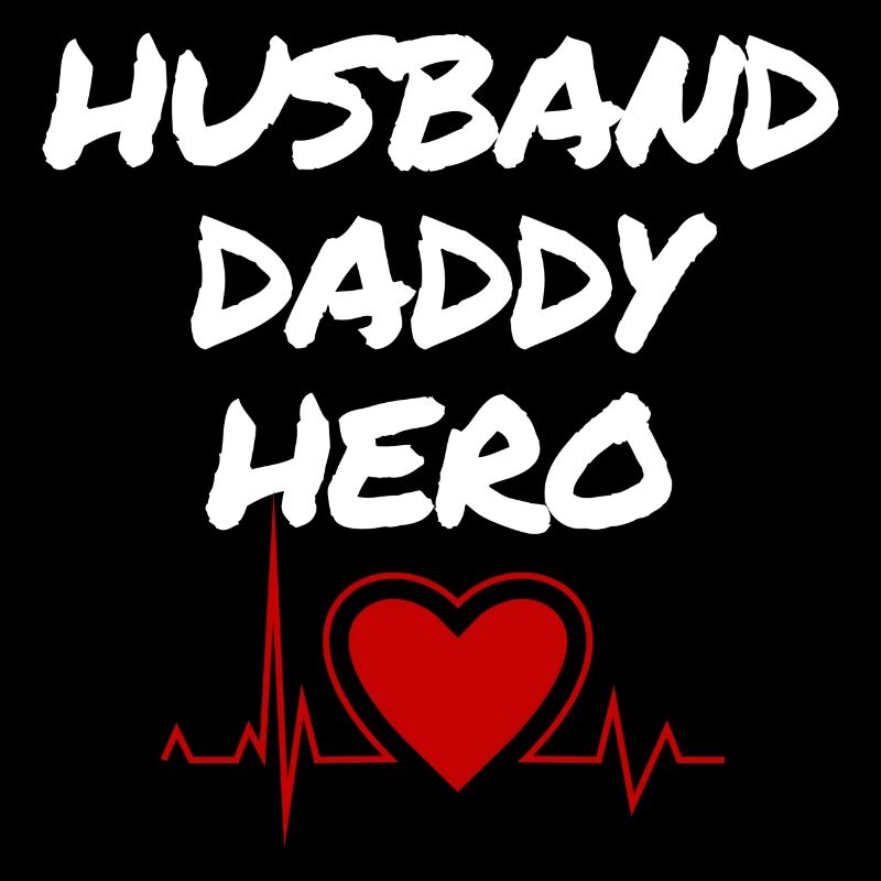 Husband Daddy Hero Ehemann Papa Held Geschenkidee