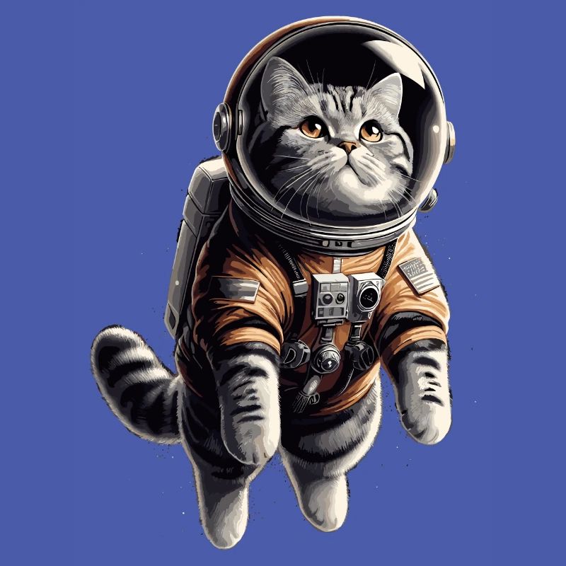Astronaut BKH getigert Geschenk