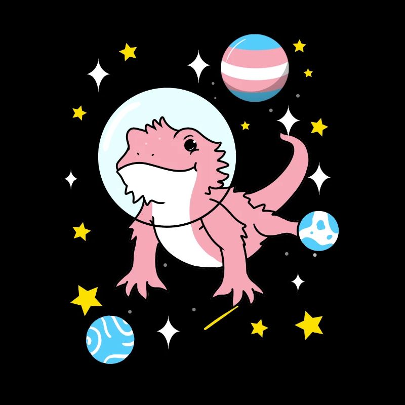 Trans Pride Bartagame Dans l’espace