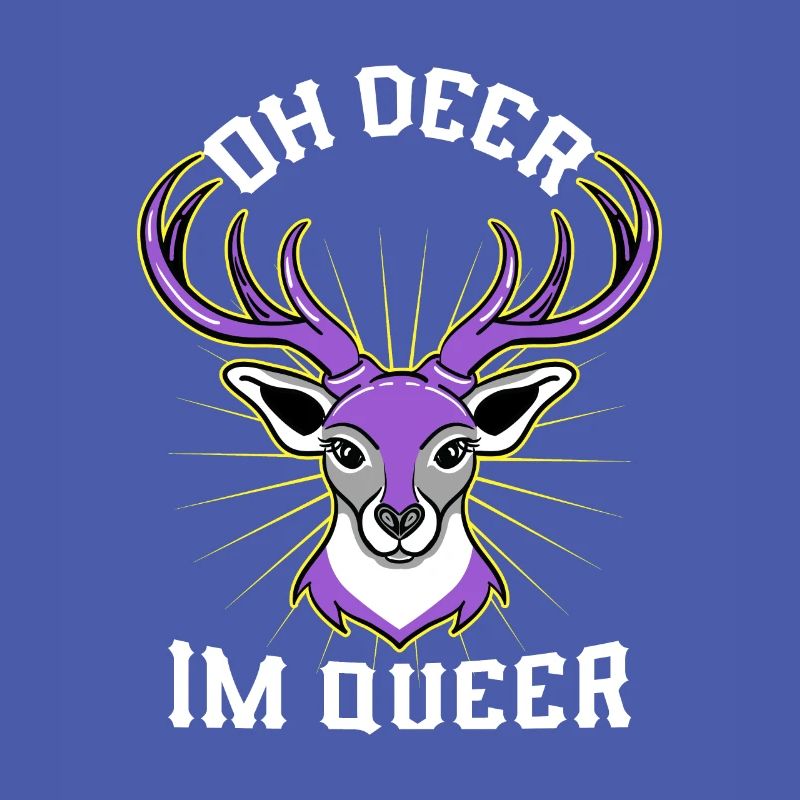 Oh Deer à Queer Nonbinary Pride