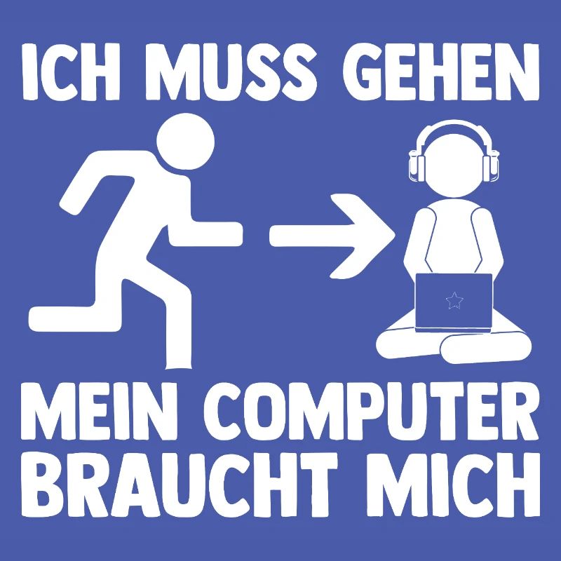 Computer Zocker Programmierer Administrator Gamer