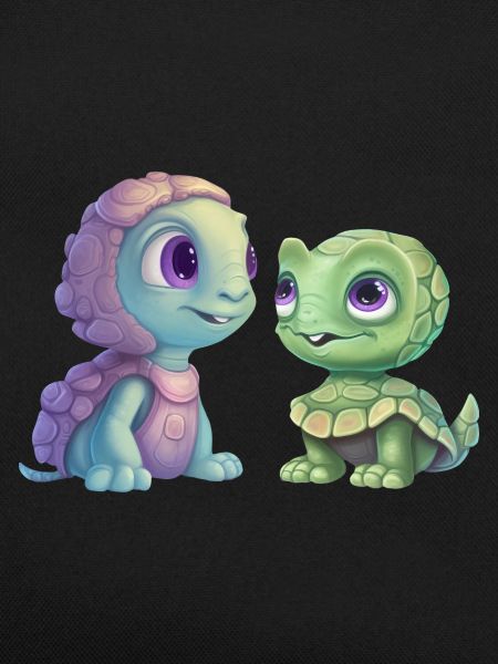 Green Alien Turtle Fusion