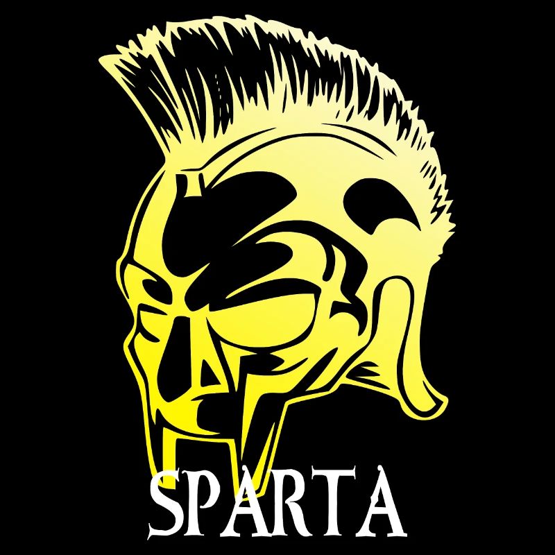 Sparta Spartian Head Warrior