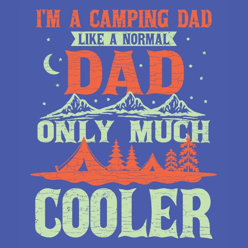 Camping Dad Camper Geschenk