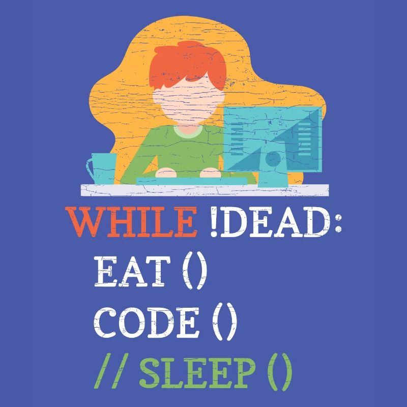 Programmierer Computer Informatiker Coder