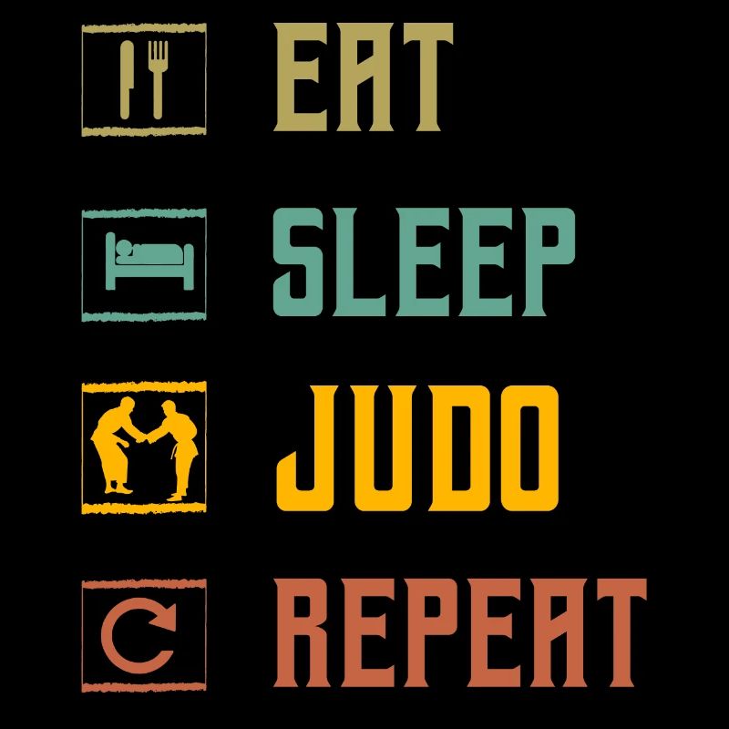 Manger Dormir Judo Répéter
