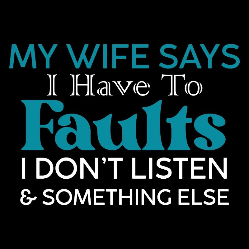 Ehefrau Sagt Zwei Fehler Lustiger Ehemann