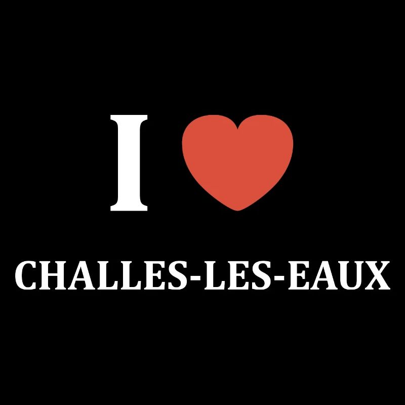 i love Challes les Eaux