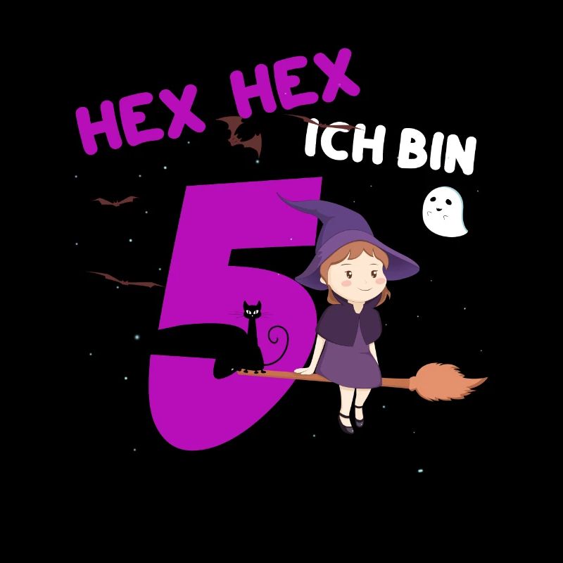 HEX-HEX Ich bin 5 - Mädchen 5. Geburtstag -