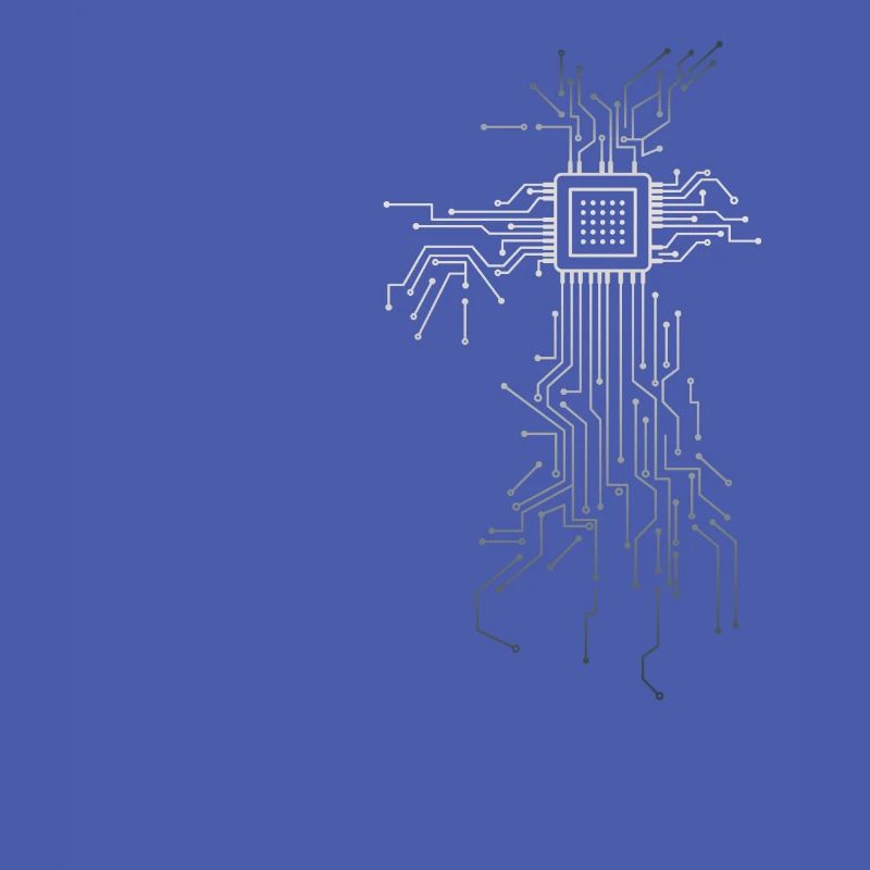 PCB Platines Layout CPU Herz Computer Admin Nerd