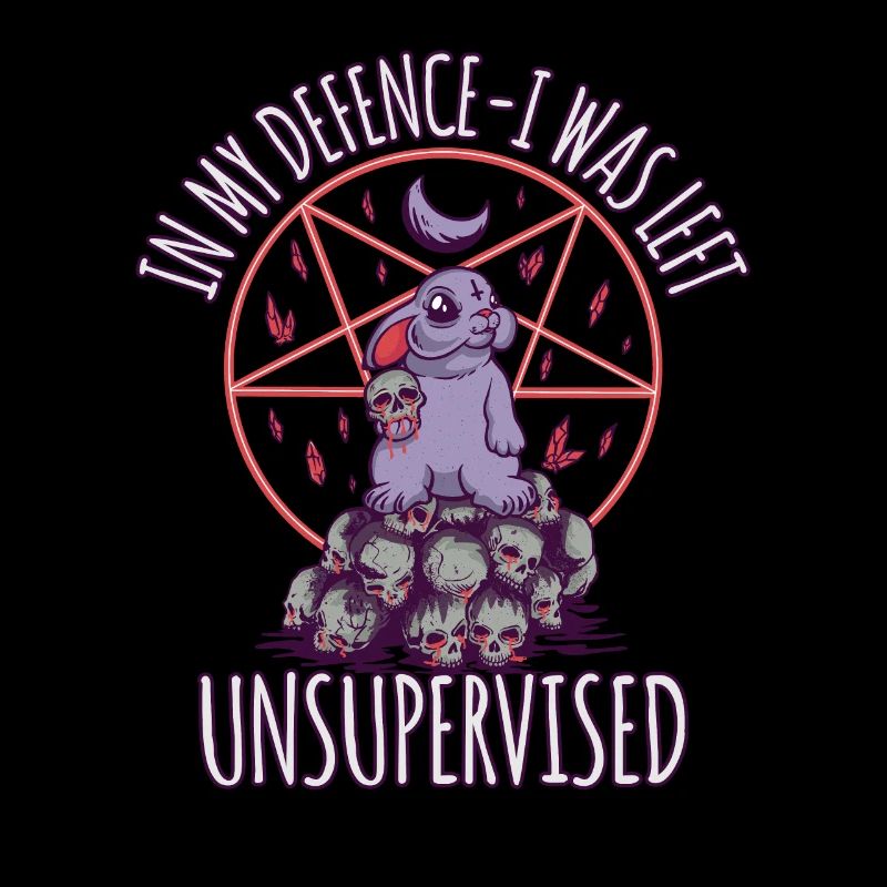Funny hell cute pentagram goth grunge